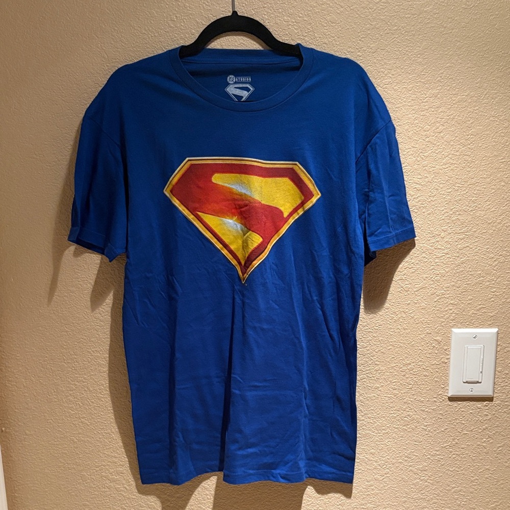 🧨 2/$15 !! Superman Blue Unisex Graphic Short Sleeve T-Shirt